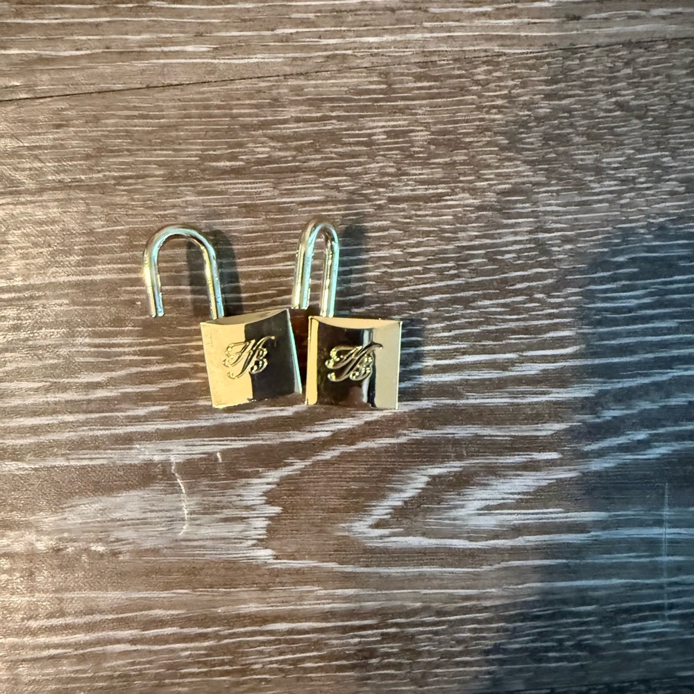 Honey Birdette Gold Padlocks